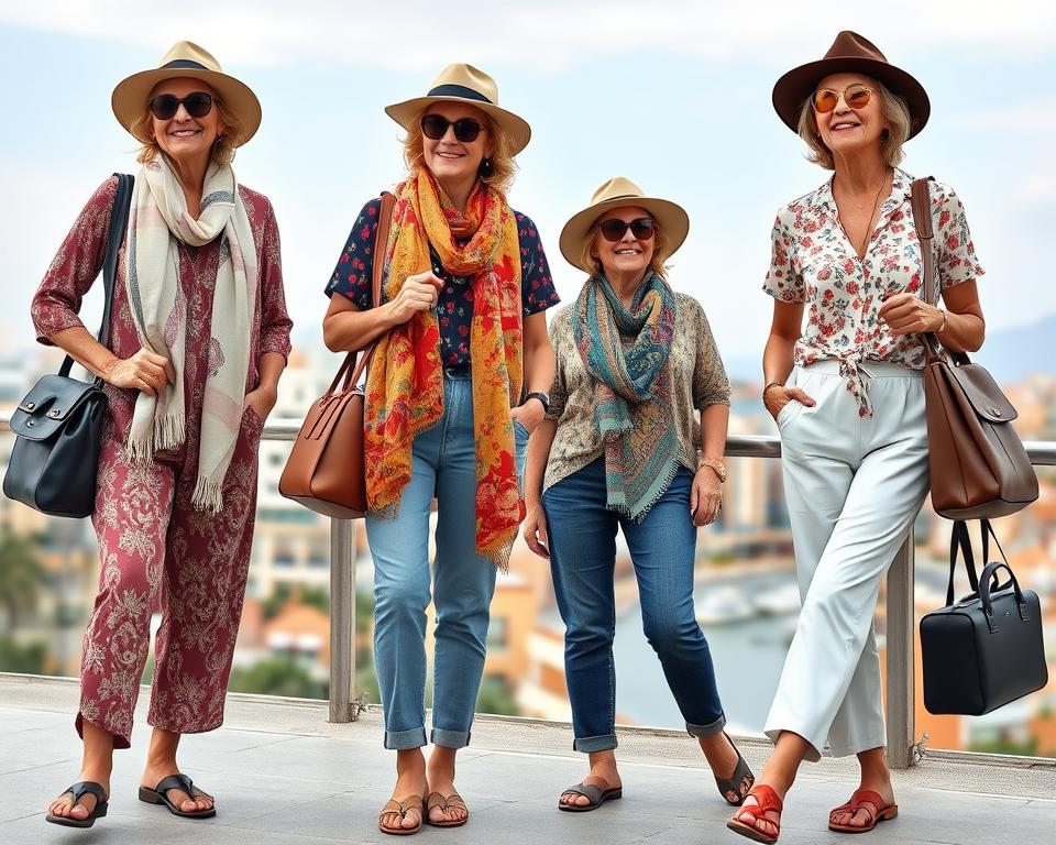 Travel Outfits for Women Over 50